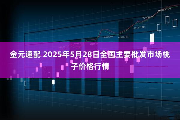 金元速配 2025年5月28日全国主要批发市场桃子价格行情