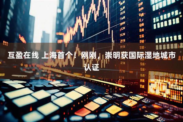 互盈在线 上海首个！刚刚，崇明获国际湿地城市认证