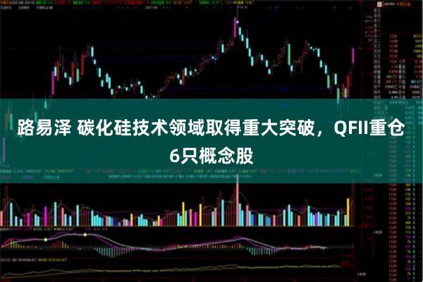 路易泽 碳化硅技术领域取得重大突破,QFII重仓6只概念股